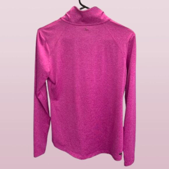 💖 Danskin Now Pink 1/4 Zip Pullover Size Small - Picture 2 of 7